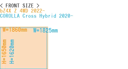 #bZ4X Z 4WD 2022- + COROLLA Cross Hybrid 2020-